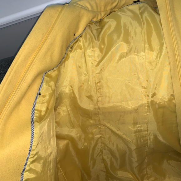 Yellow Tommy Hilfiger pea coat - Picture 5 of 5